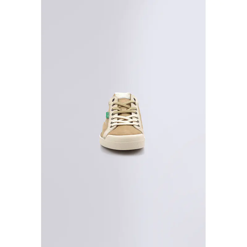 TROPIK BEIGE CLAIR BASKETS BASSES Cuir Homme