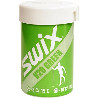 Swix V20 Green Hardwax -8°C/-15°C 45 g Gleitwachs