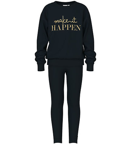 Name It Sweats?t - Sweatshirt/Sweatpants - NkfOliana - Sort