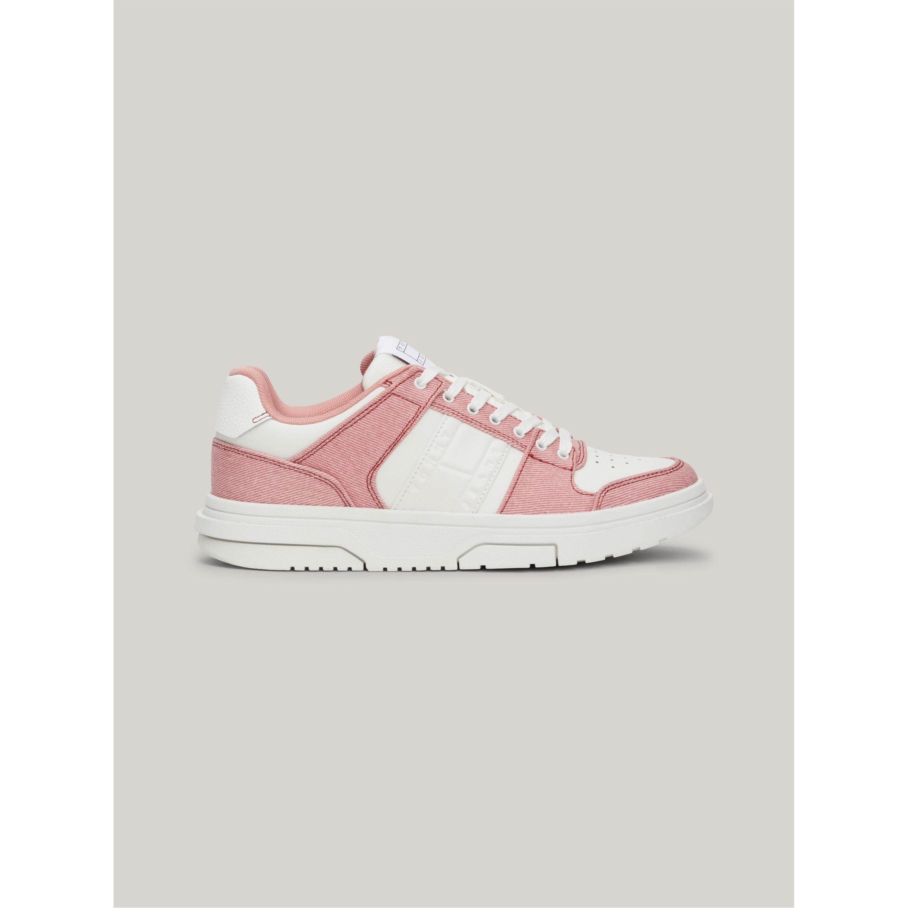 Tommy Jeans Leather Skate Trainers