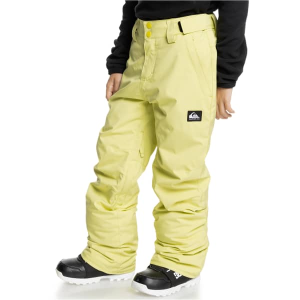 Pantalon de ski QUIKSILVER ESTATE YOUTH PT CELERY GREEN