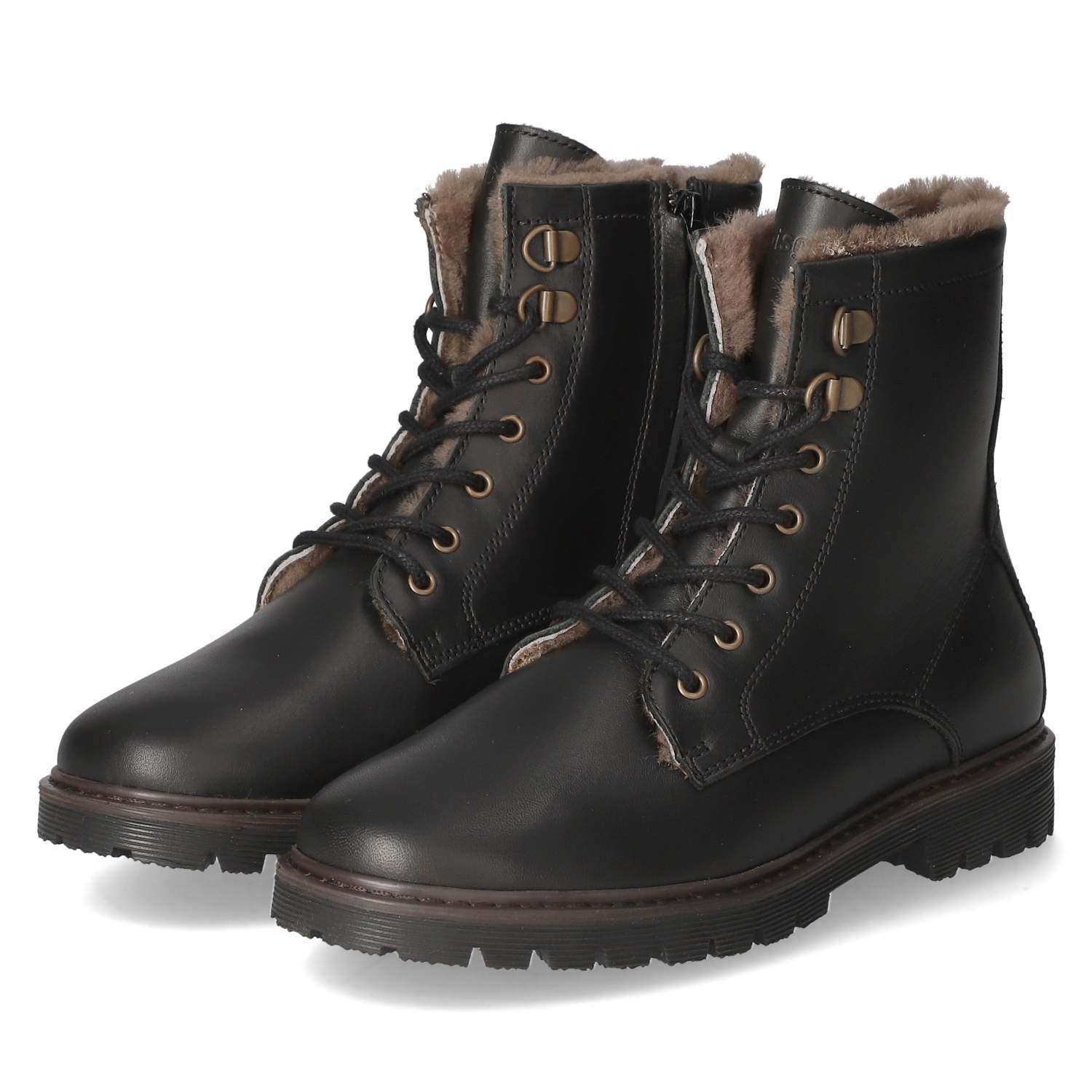 bisgaard Winterstiefeletten MAIA LAMB - black