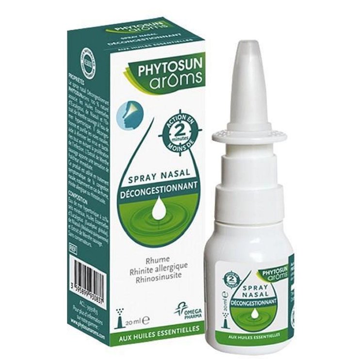 Spray nasal décongestionnant 2x20ml