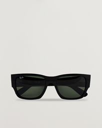 Ray-Ban Carlos Sunglasses Black/Crystal Green