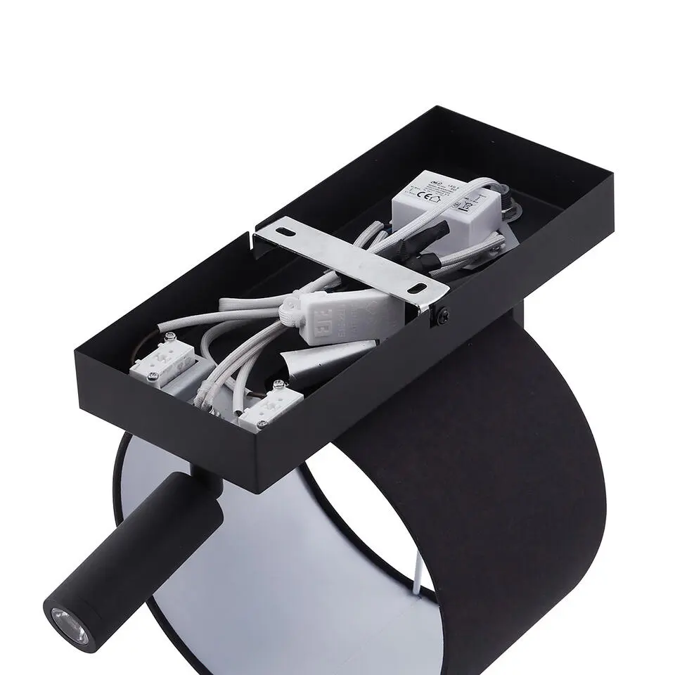 Qazqa wandlampen puglia zwart e27