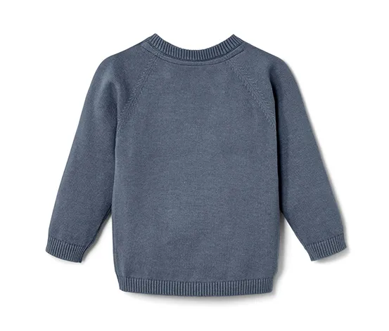 Kleinkinder-Feinstrickpullover