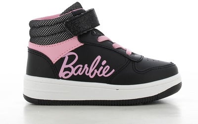 Barbie High Sneakers, Svart/Rosa