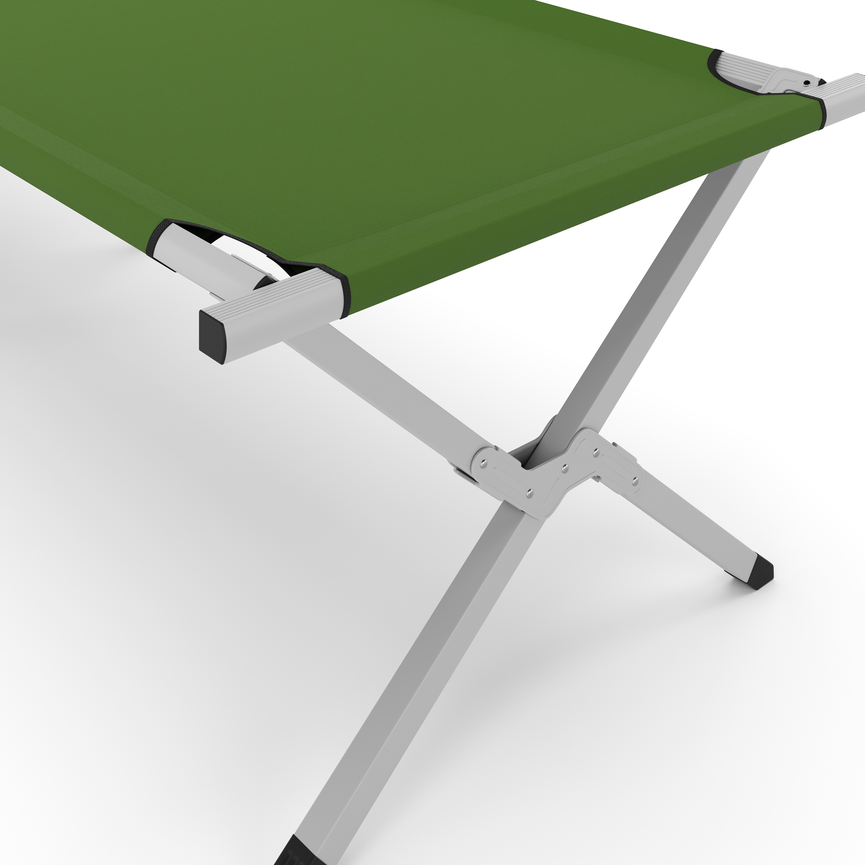 Campingbett klappbar ZEEK 210 x 72 x 45 cm grün