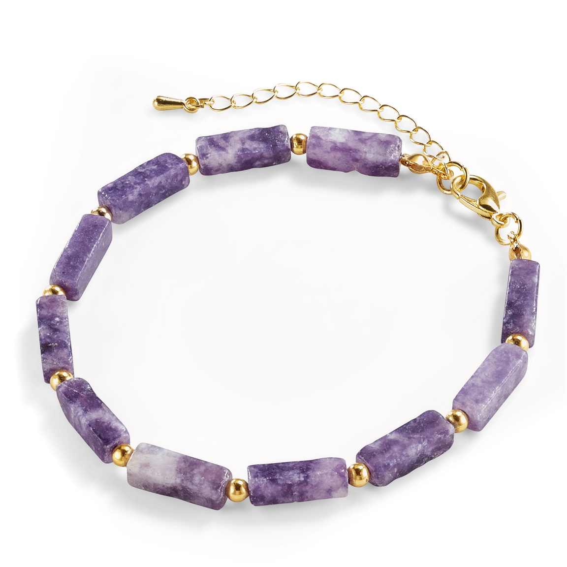 Bracelet Pierre d'amethyste
