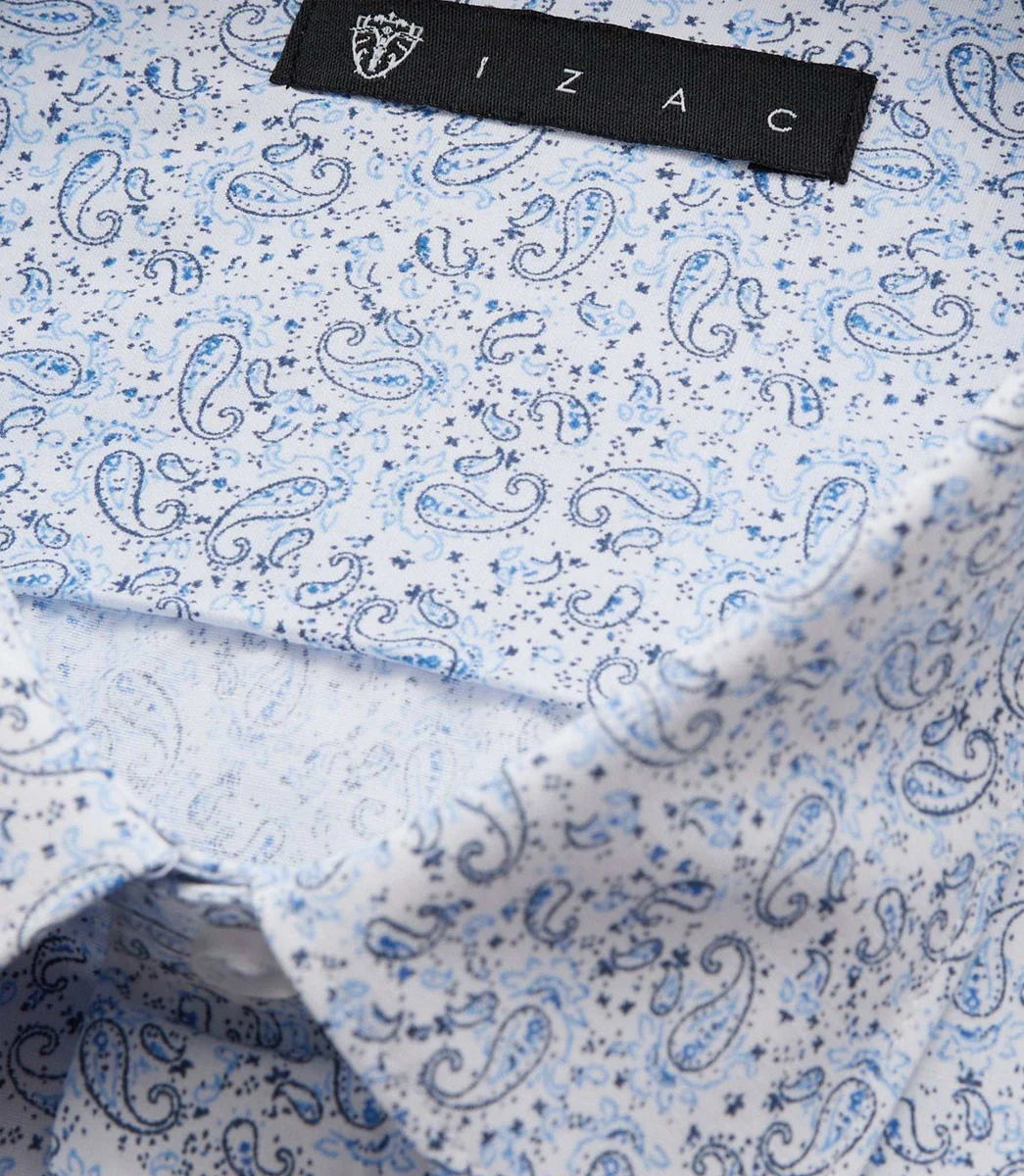 Chemise ville bleue 