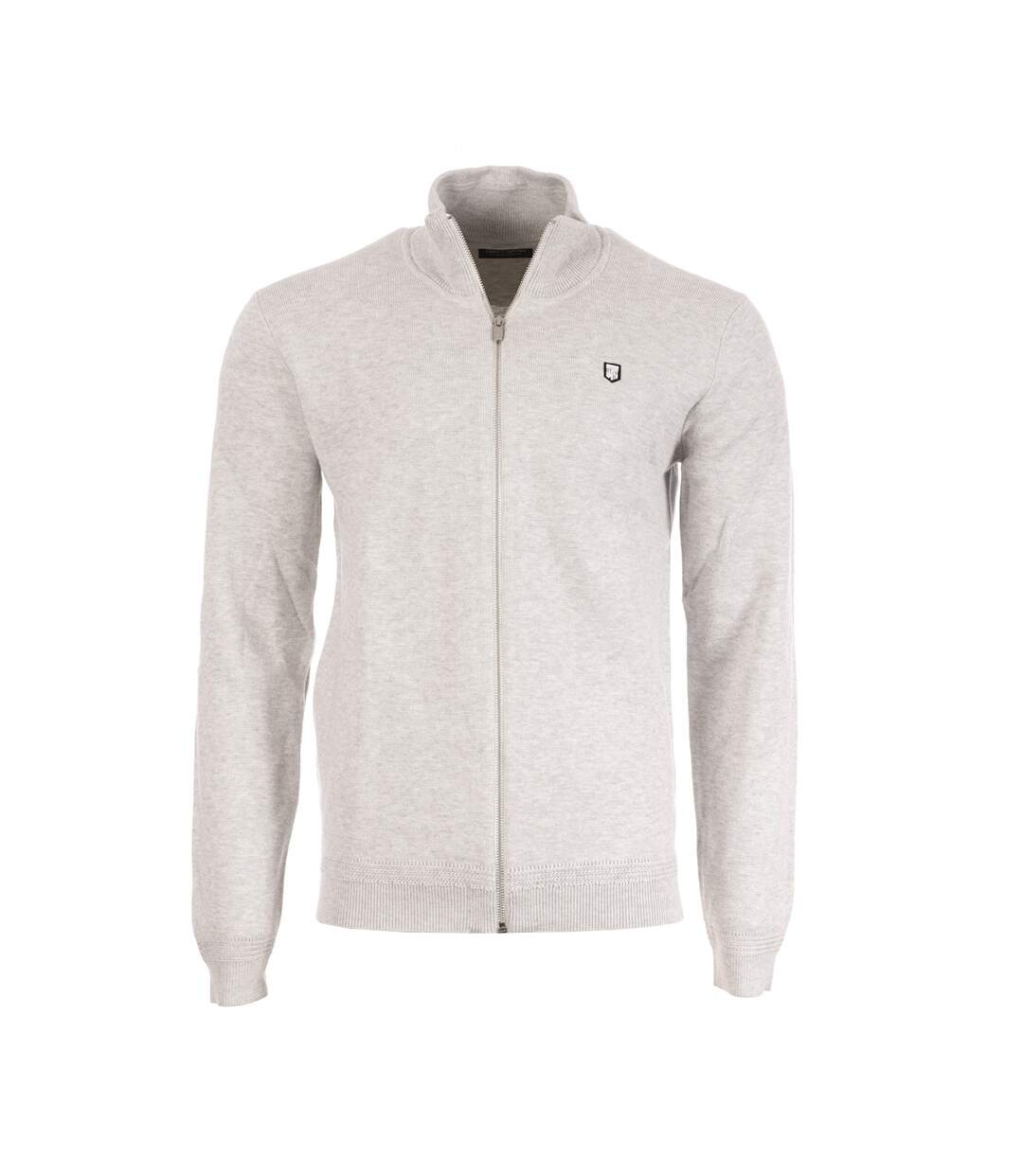 Gilet Gris Clair Homme Teddy Smith Ettore