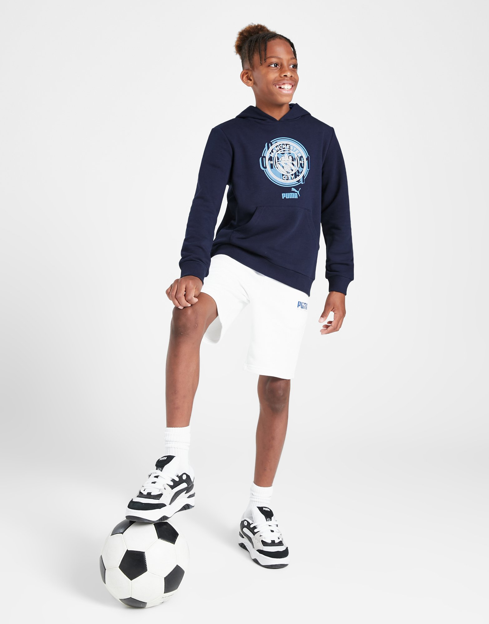 Puma Sweat à Capuche Manchester City FC Cult Junior