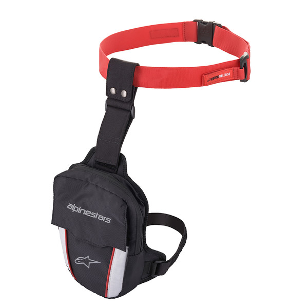 Alpinestars - Sacoche de jambe Access Thigh Bag Noir / Rouge