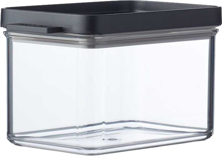 Mepal Omnia Vorratsdose rechteckig 700 ml schwarz