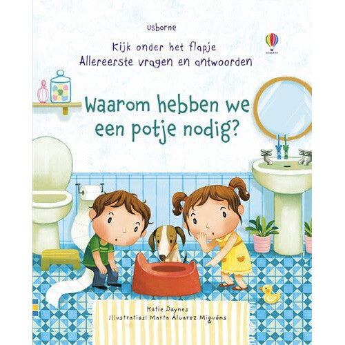 Uitgeverij usborne waarom hebben we een potje nodig?