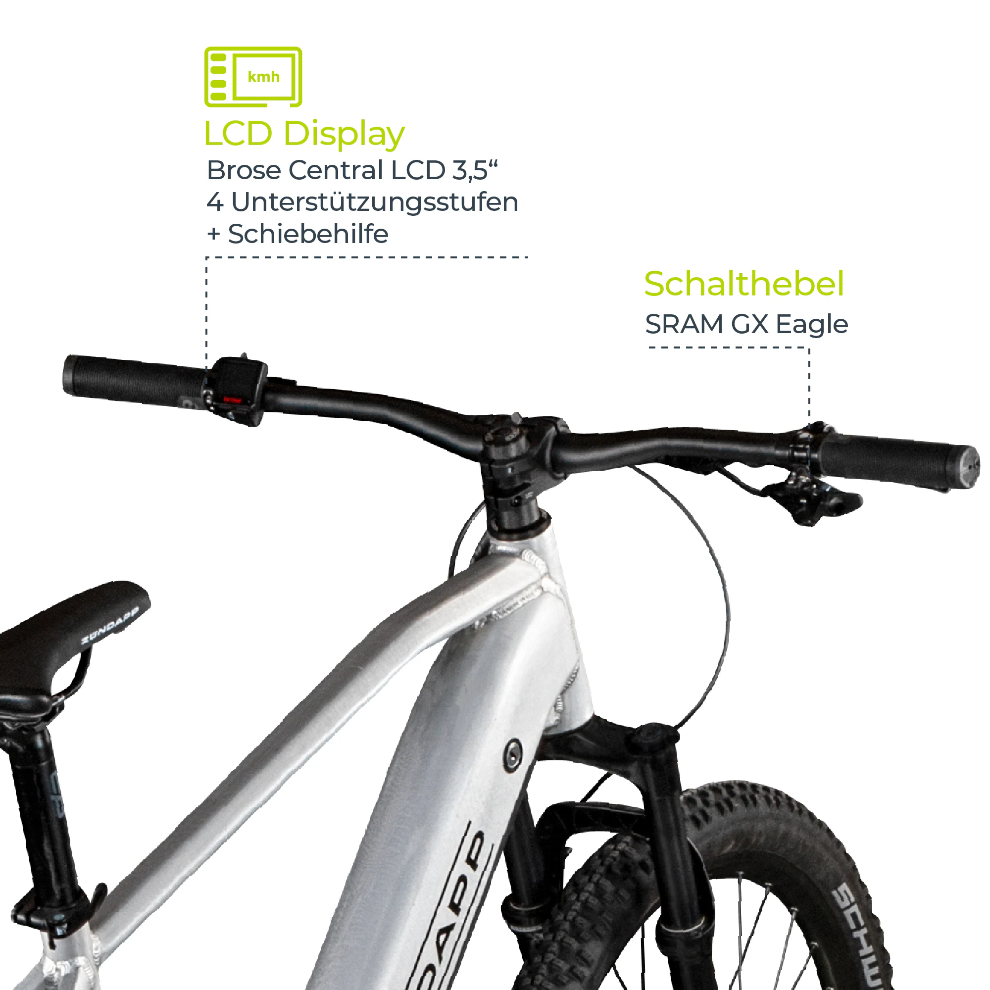 Zündapp HX522 E Bike E Mountainbike 29 Zoll Pedelec Brose Hardtail MTB 522 Wh