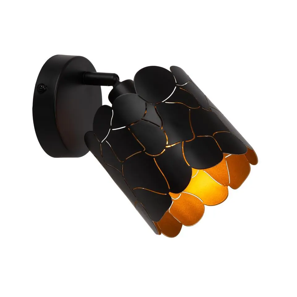 Lucide ALMELO Wandspot - Zwart
