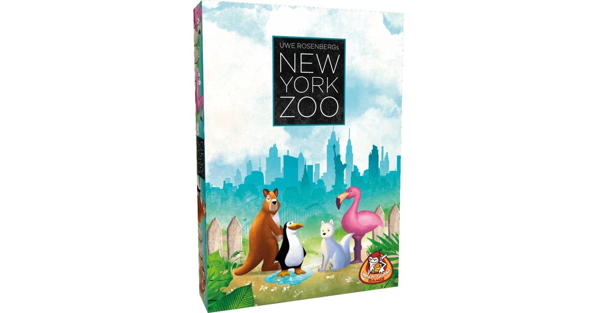 White Goblin GamesNew York Zoo Bordspel  (Nederlands, 1 - 5 spelers, 30 minuten, Vanaf 10 jaar)