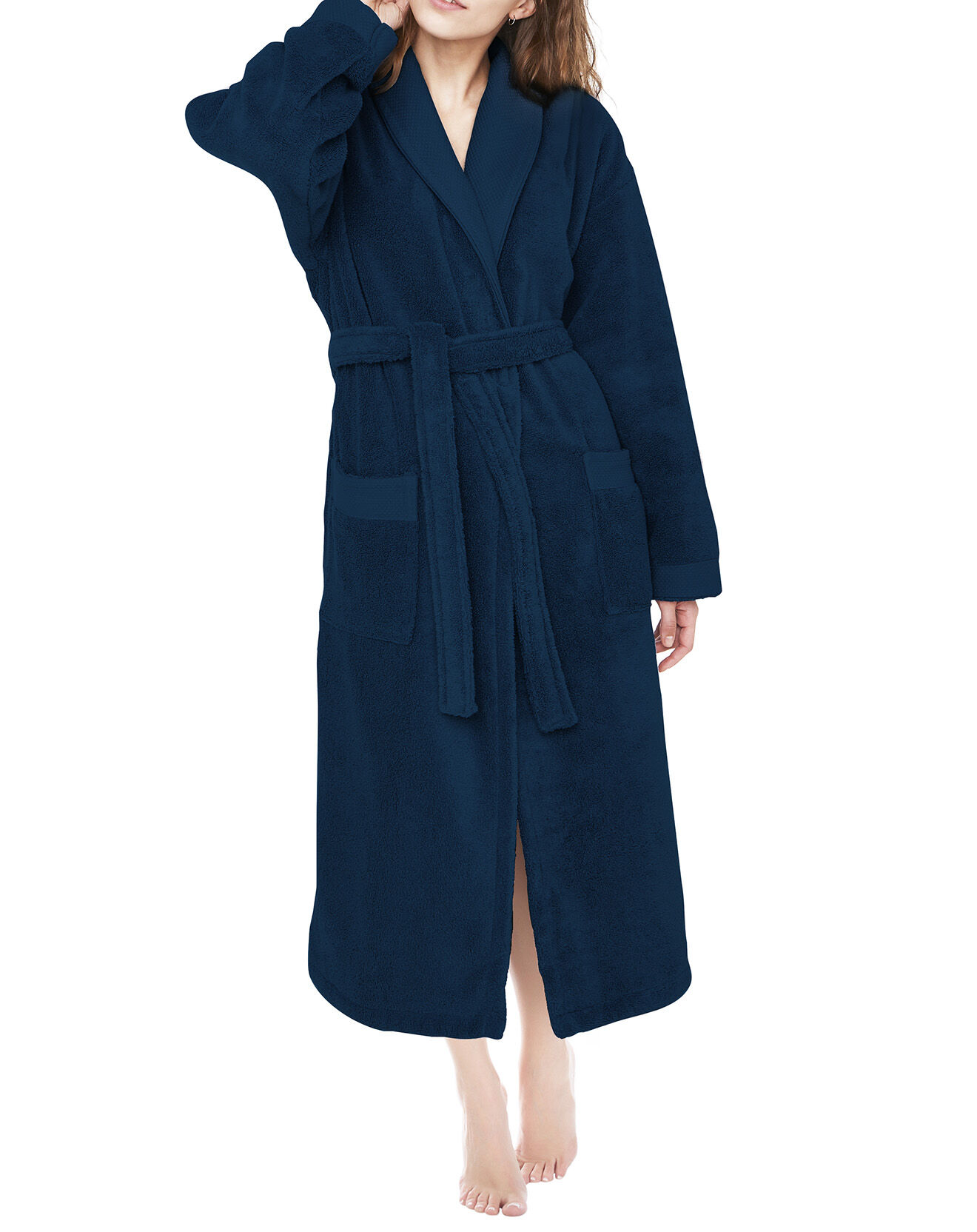 Soft by Perle de Coton Peignoir bleu jean