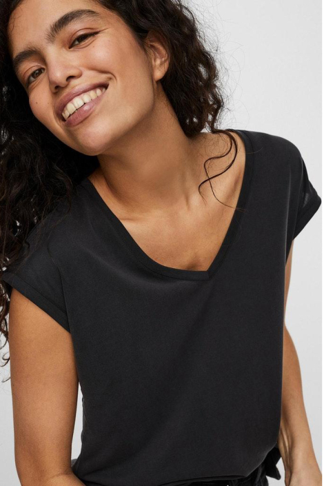 Vero Moda zwarte dames t-shirt
