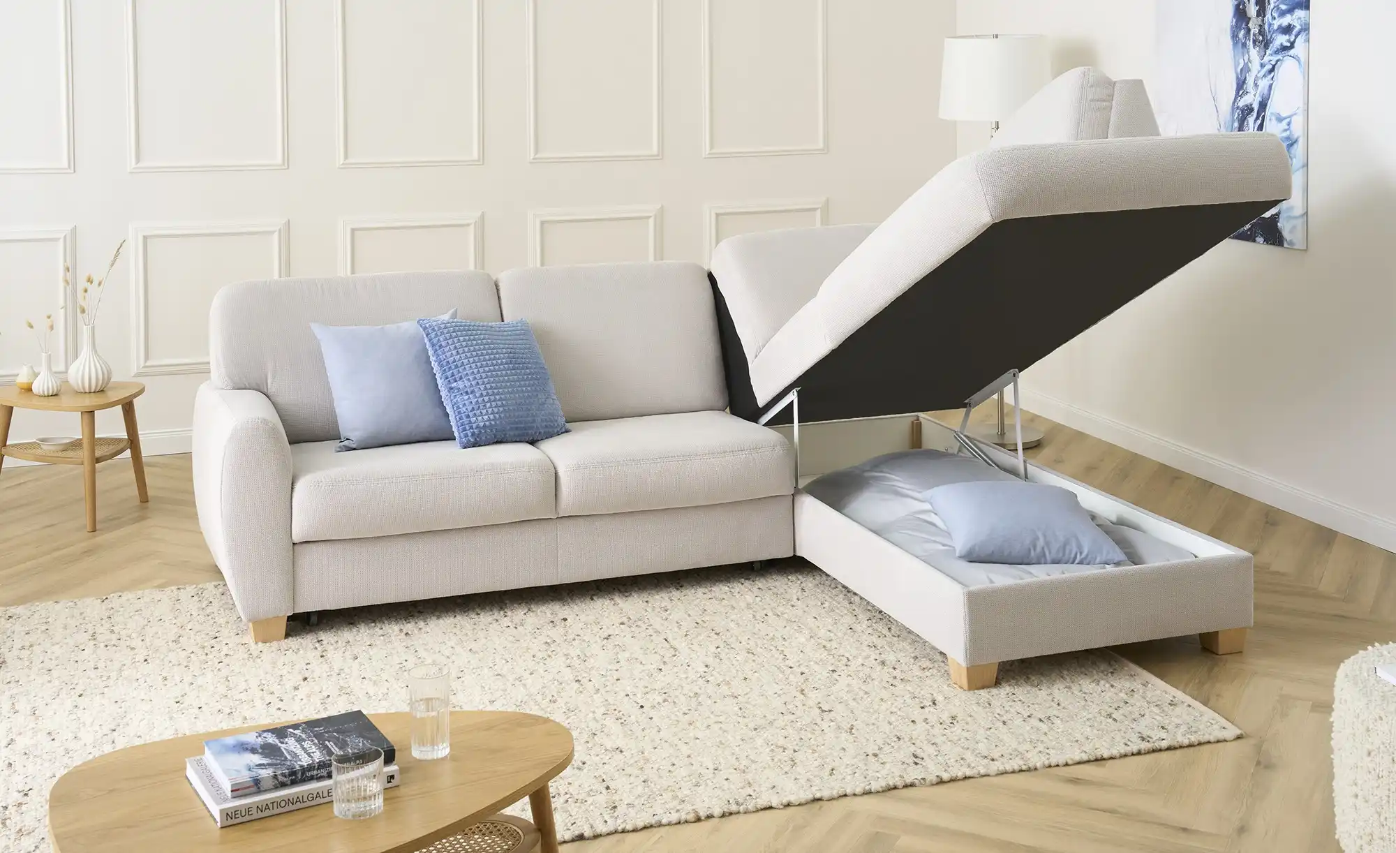 smart Ecksofa mit Schlaffunktion Valencia