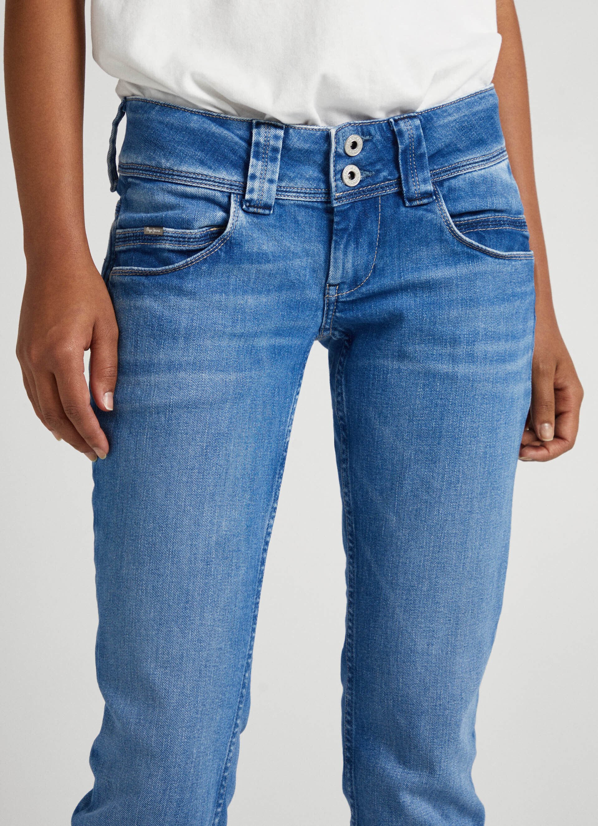 JEANS VENUS FIT REGULAR TIRO BAJO - denim