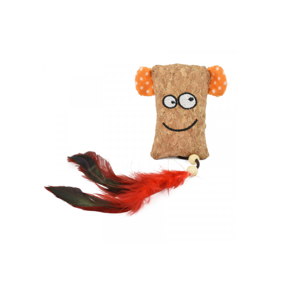 Brinquedo de cortiça Nayeco Moai para gatos