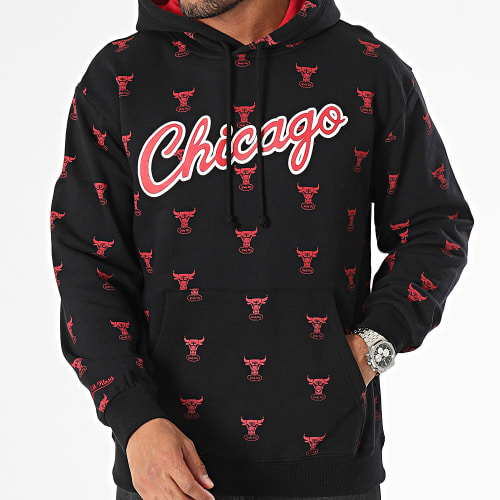Sweat Capuche Chicago Bulls Noir