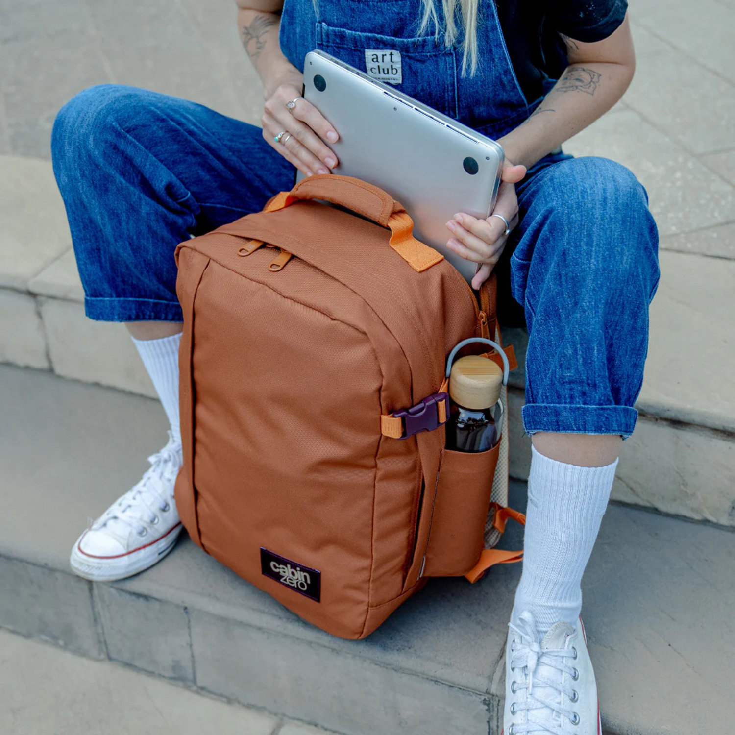 CabinZero Classic Tech 28L Cabin Backpack Cinnamon