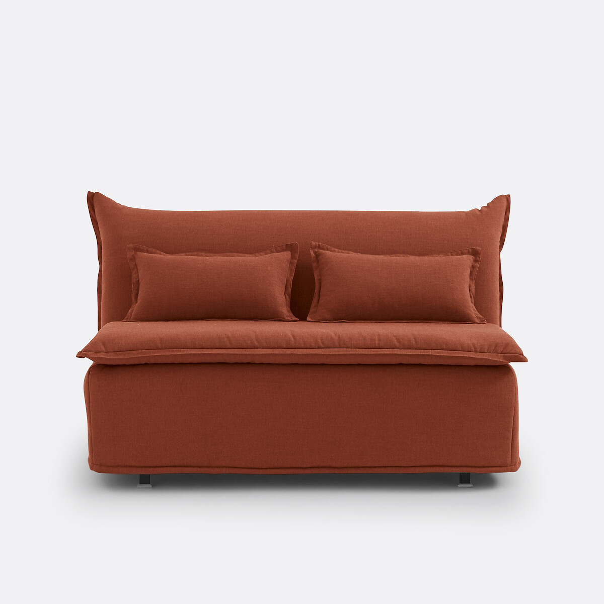 LA REDOUTE INTERIEURS<br>Sofá BZ em mistura de poliéster, espuma 10 cm, Olona