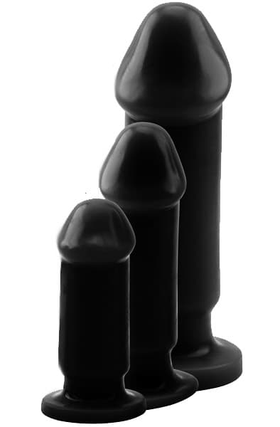 Evil Dark Anal Plug Set Anaplugger pakke