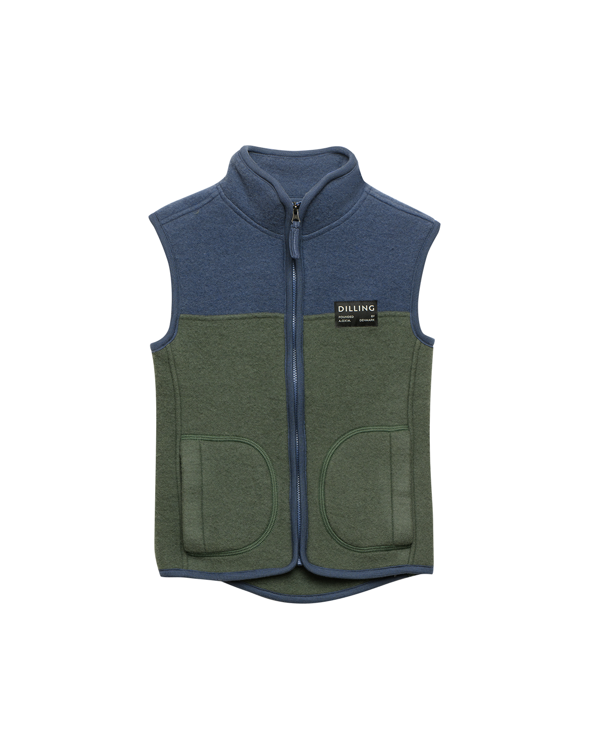 Bodywarmer van merinowolfleece voor kinderen