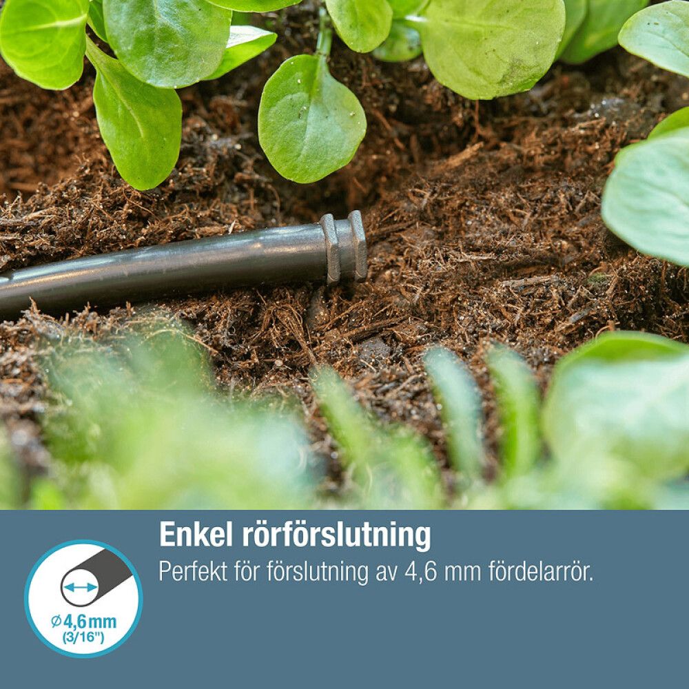 PLUGG GARDENA MICRO-DRIP-SYSTEM 3/16