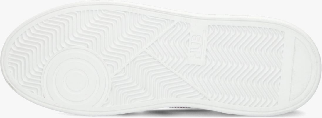 HUB witte hub lage sneakers court-z men