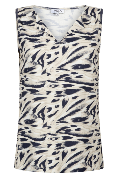 Zoso blauwe dames top