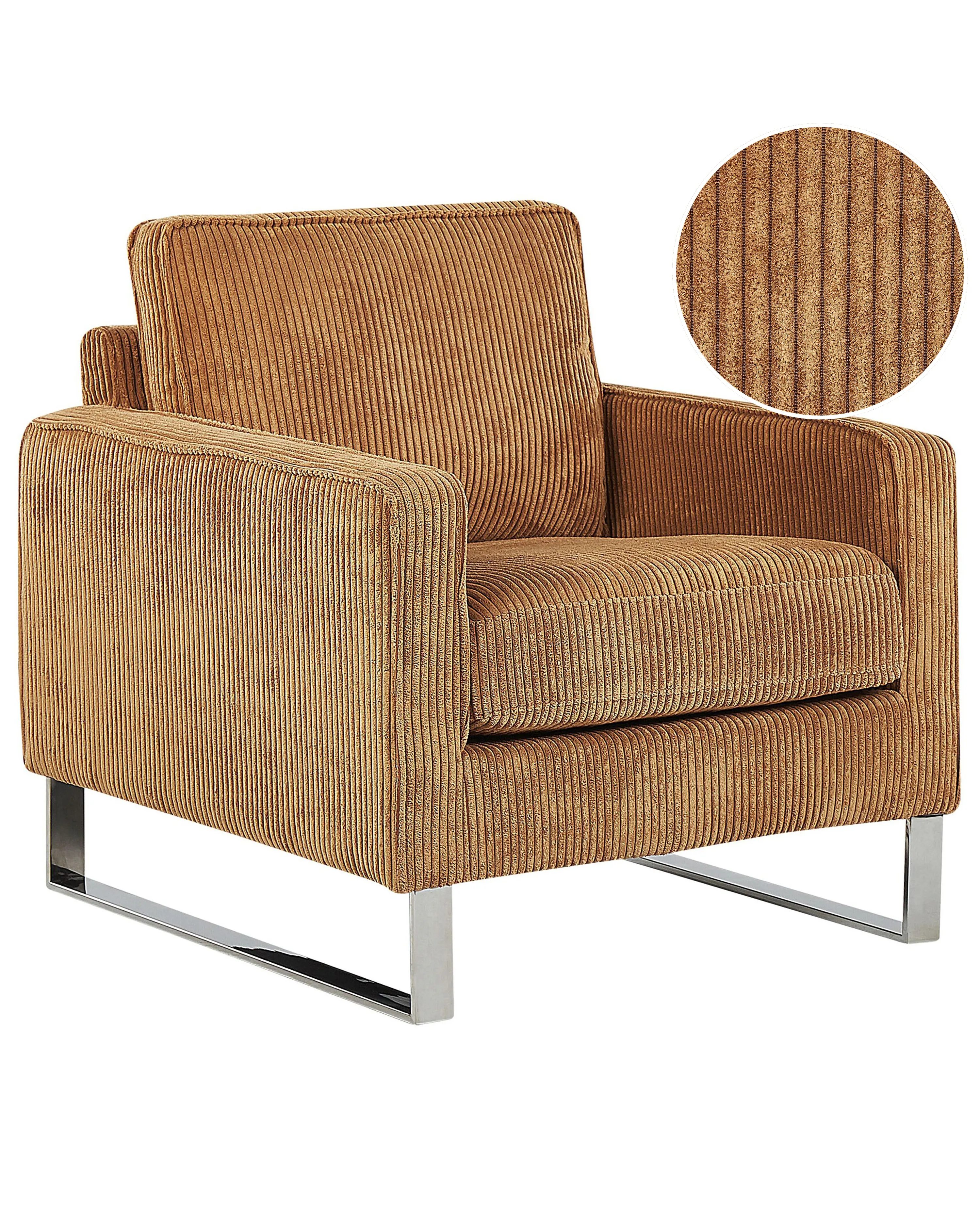 Fauteuil VIND Corduroy Lichtbruin