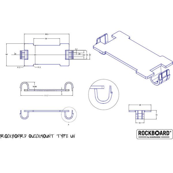 Rockboard Quick Mount Type UV