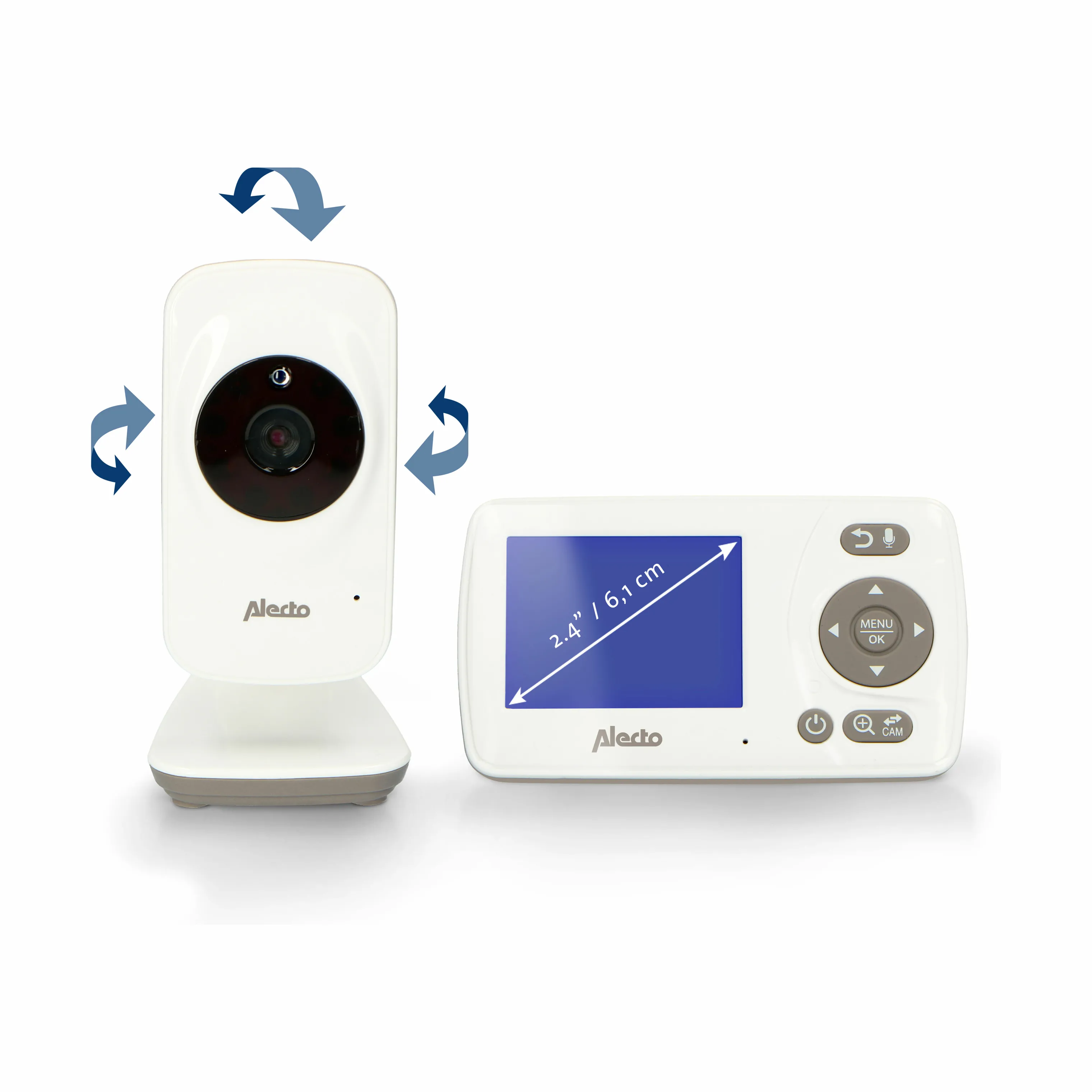 Alecto Baby DVM-71 Babyalarm med video