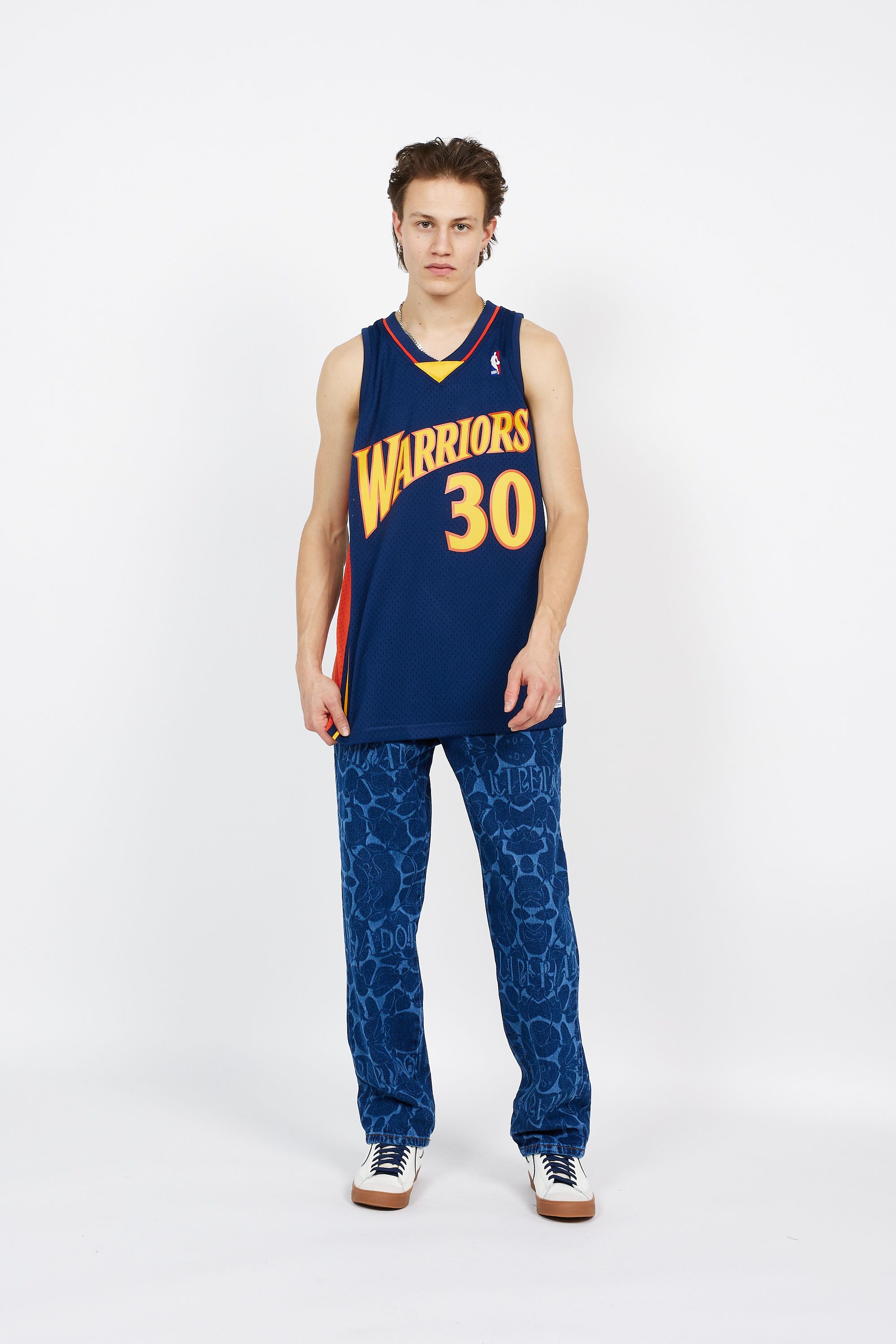 MITCHELL & NESS Debardeur Swingman  Bleu
