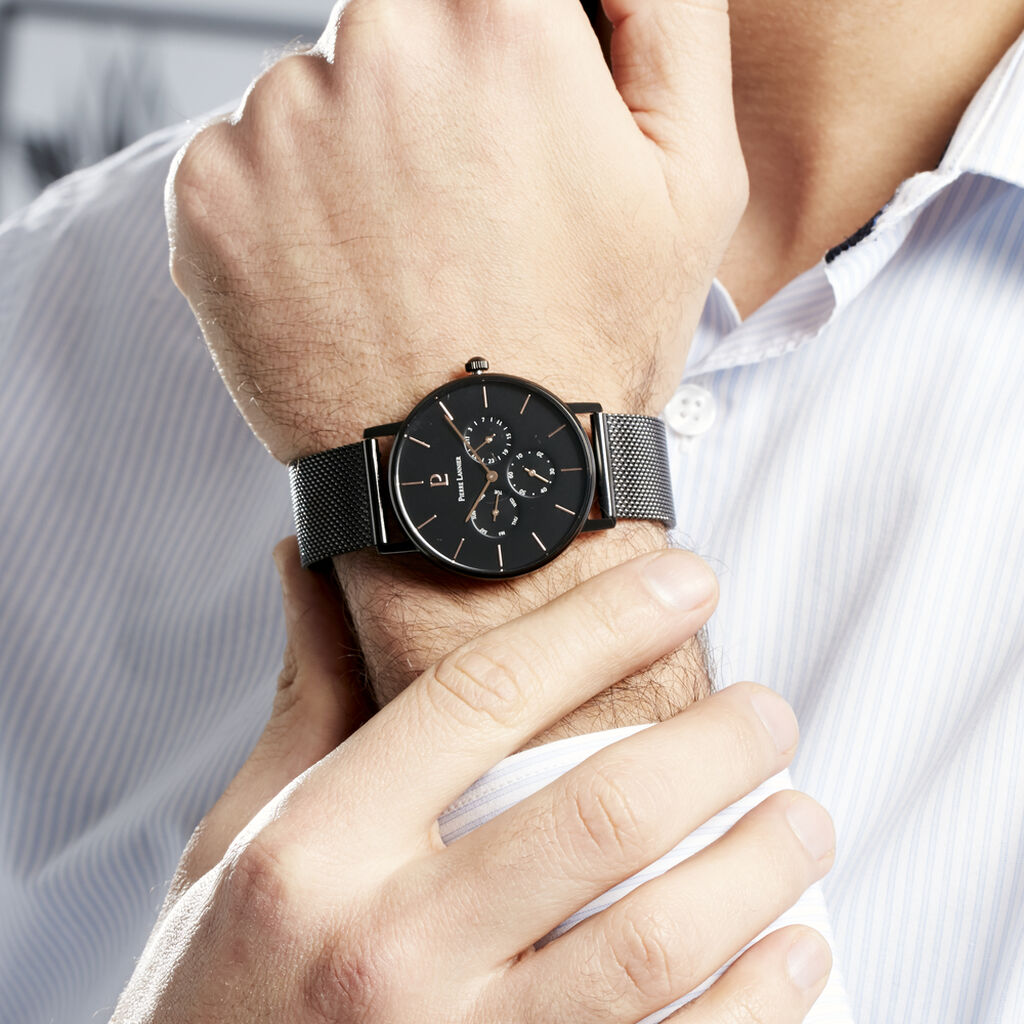 Montre Pierre Lannier Collection Cityline Noir