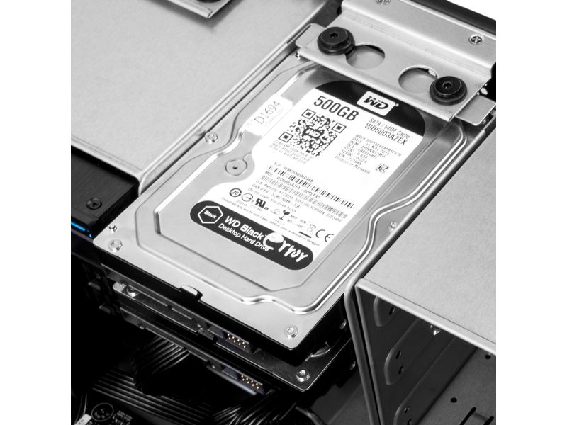 SilverStone Gehäuse RM41-506 Rackmount-Gehäuse mit zwei vorinstallierten 80-mm-PWM-Lüftern