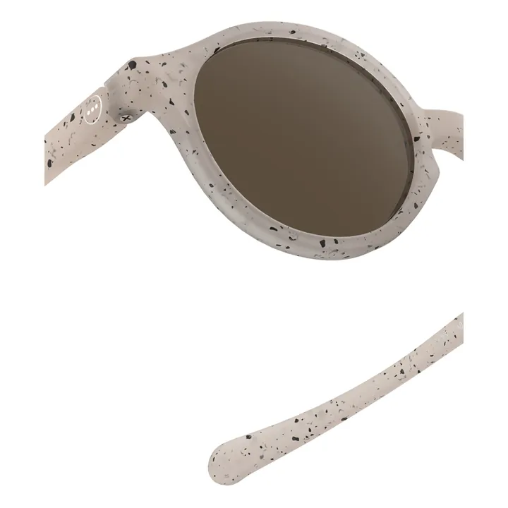 IZIPIZI Lunettes de Soleil #D Effet Moucheté Kids | Ecru