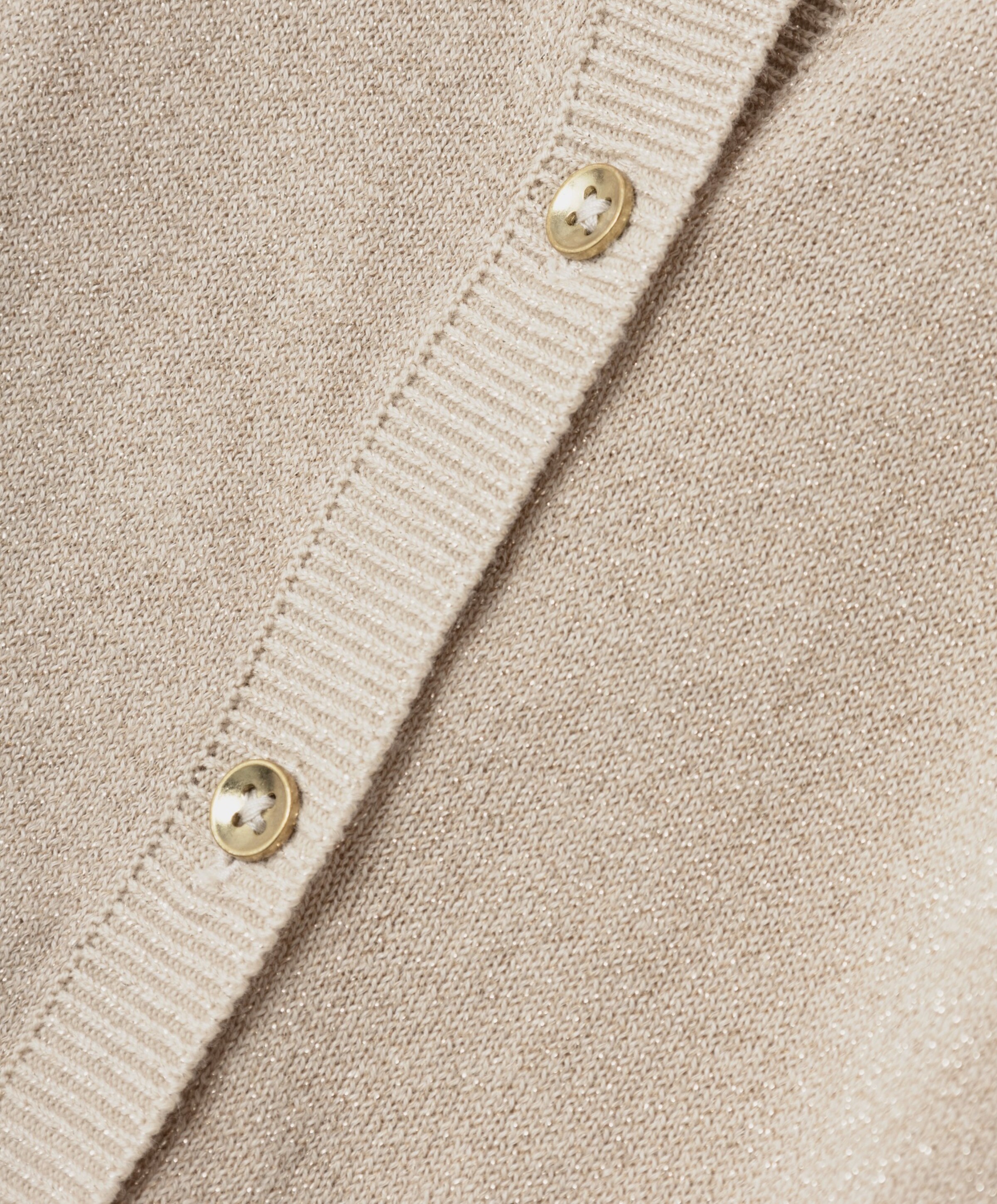 Name it Meisjes vest beige