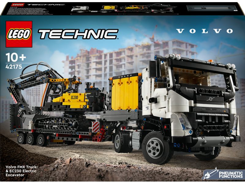 LEGO® Technic Volvo FMX LKW mit EC230 Electric Raupenbagger LEGO Technic Spielset mit LKW und Baumaschine