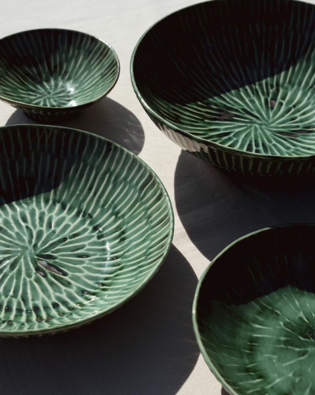 Serax Verde Lanza by Pascale Naessens schaal Ø30