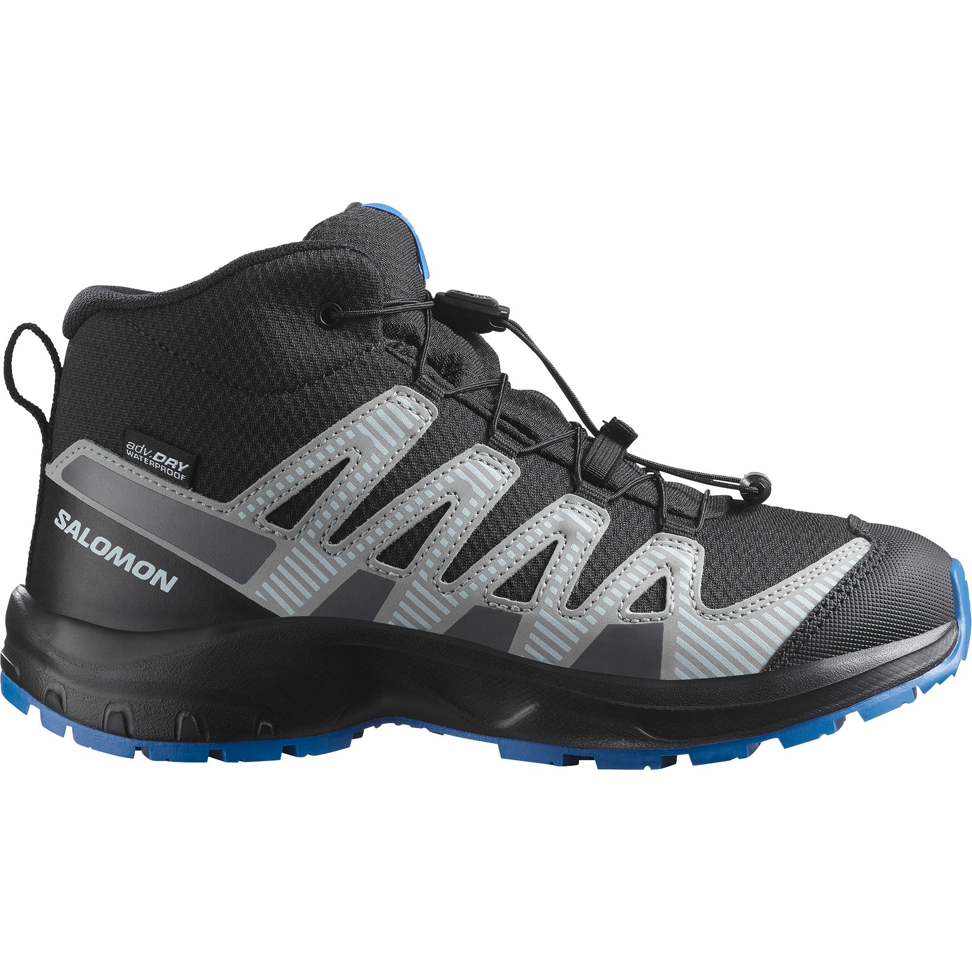 Salomon XA Pro V8 Mid WP Wanderschuhe Kinder schwarz