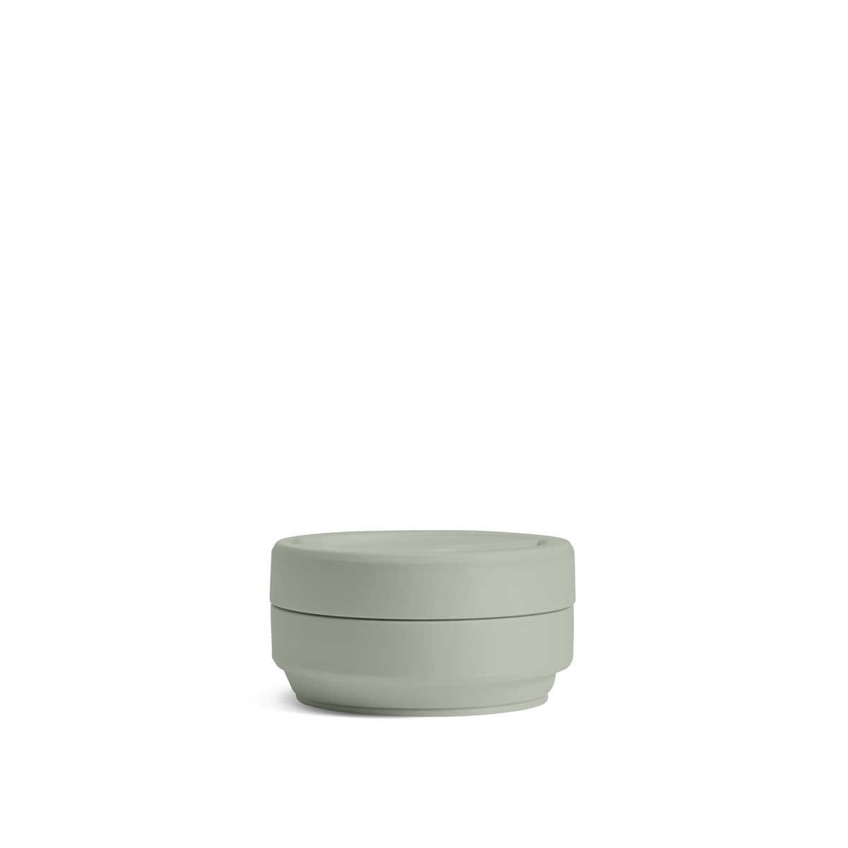 Stojo Pale Green Collapsible Coffee Cup