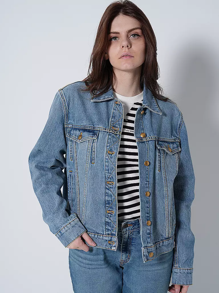 TORY BURCH Jeansjacke blau