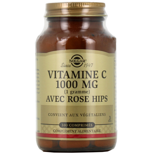 Vitamine C avec Rose Hips Solgar