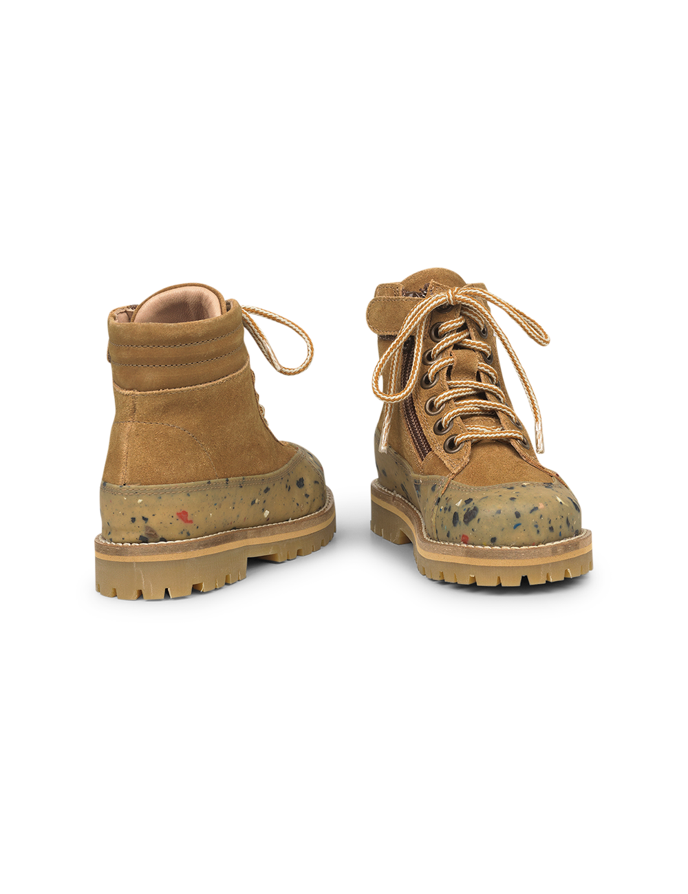 Rugged Boot - Amber suede